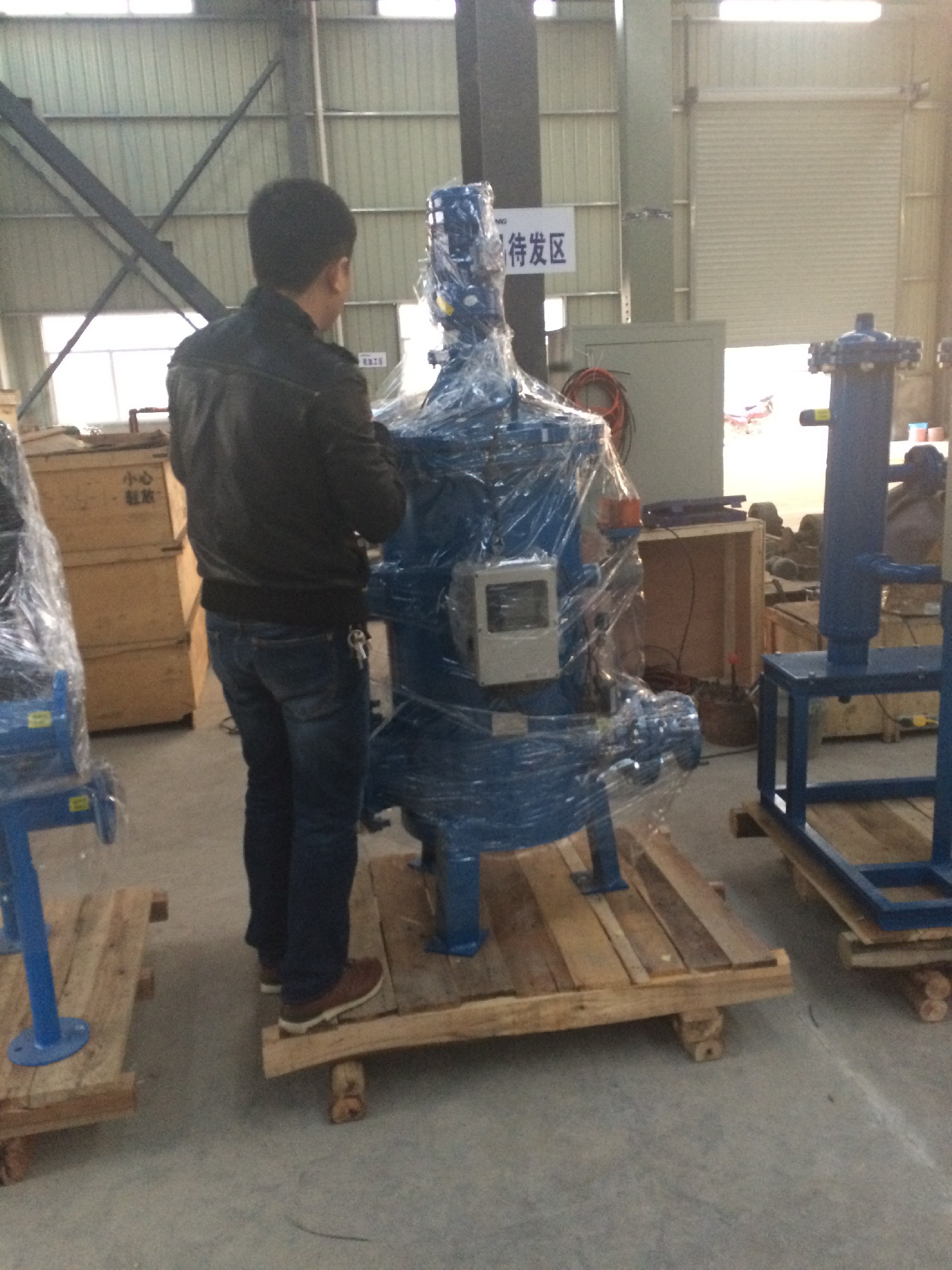 自清洗过滤器实物图 自清洗过滤器实物图