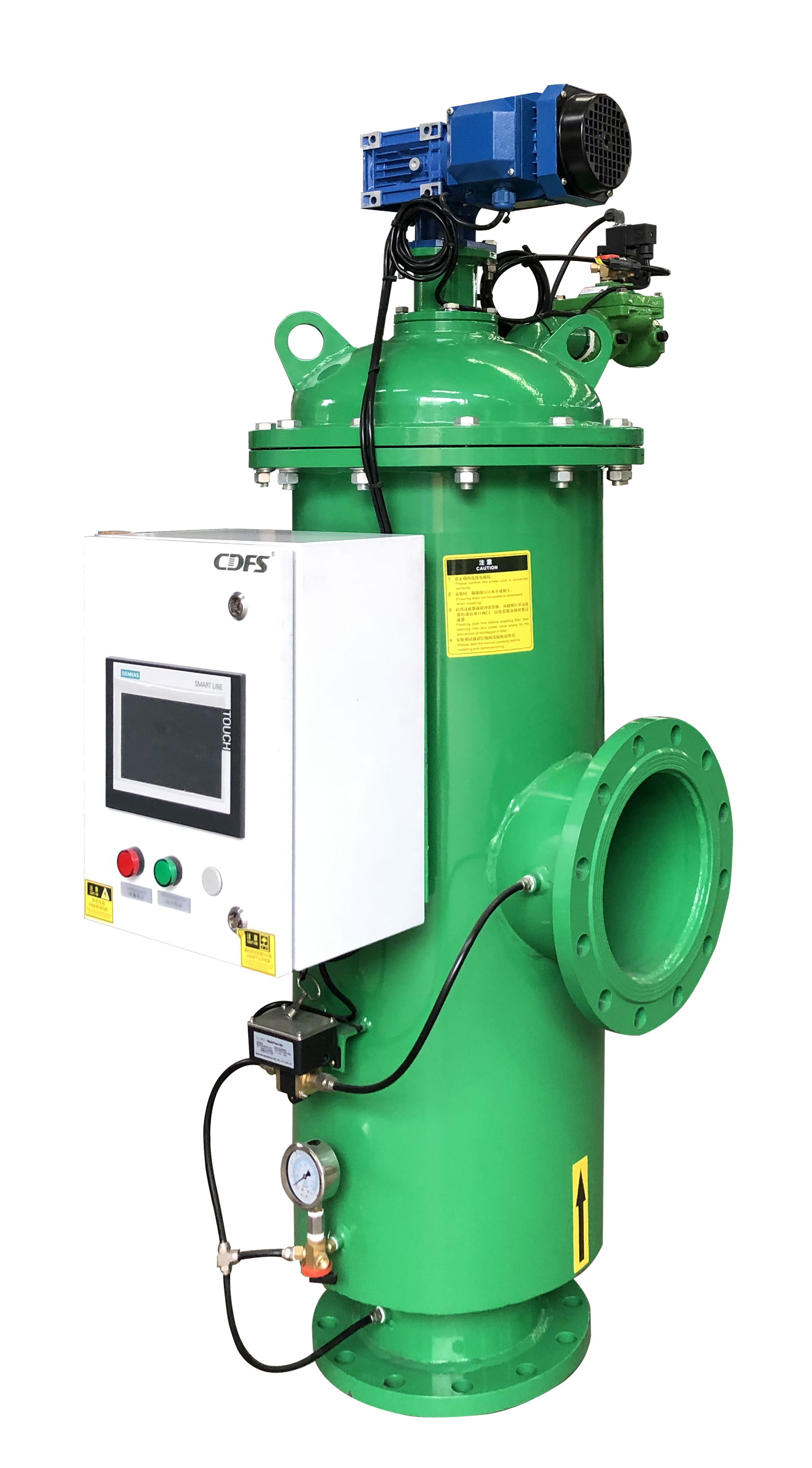 自清洗过滤器如果出现高温应该怎么处理？