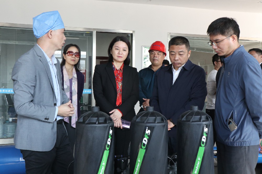 省商务厅带队来园调研，多灵又添新动能！